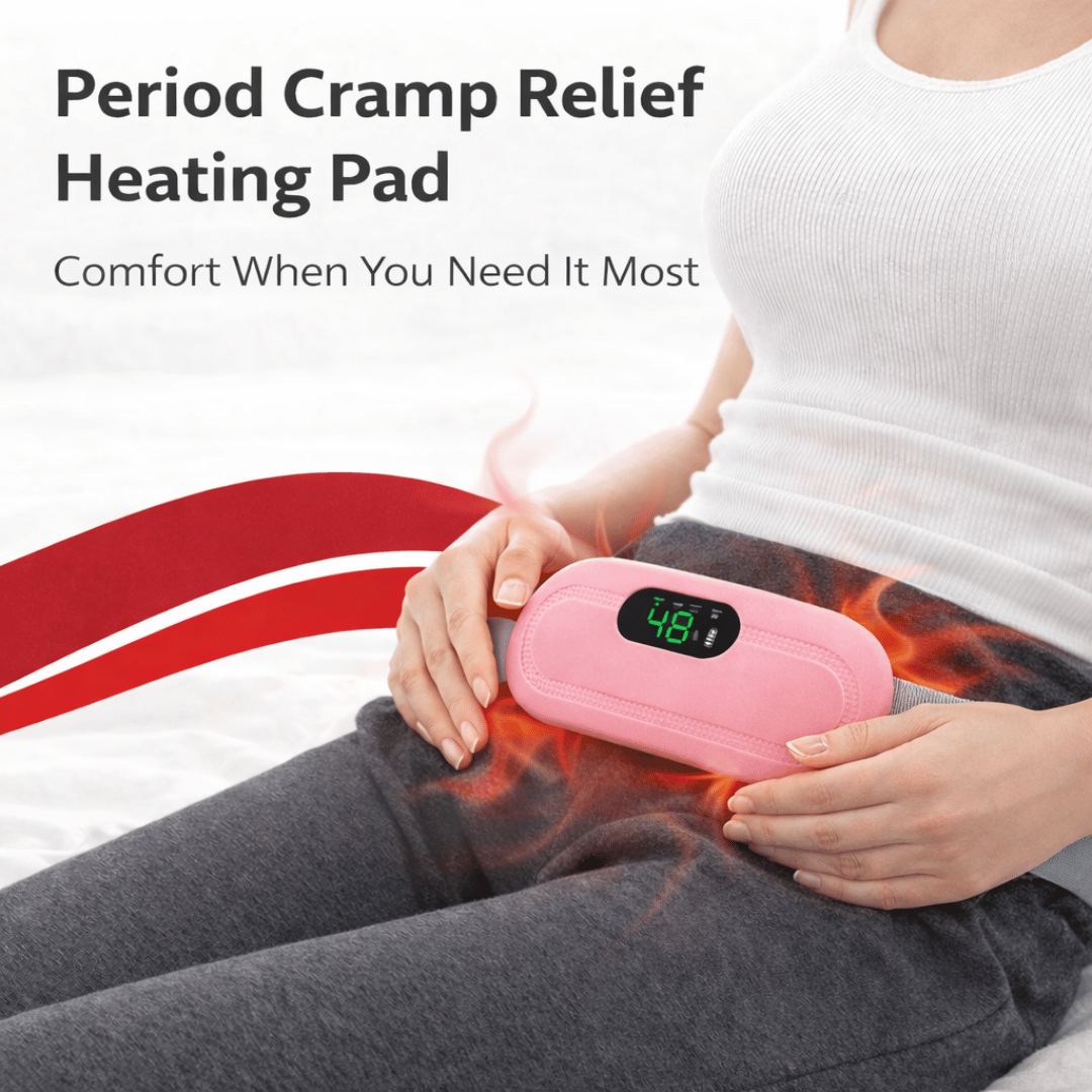 Period Cramp Relief Heating Pad